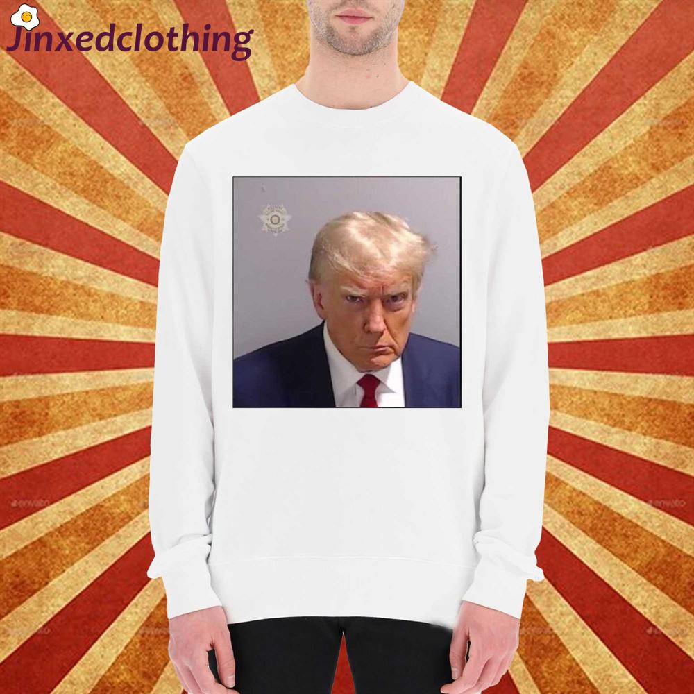 Official Donald Trump Mugshot Fulton County Jail Shirt 